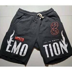 Mixed Emotion Shorts Size Large Black